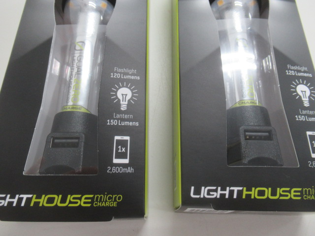 Goal Zero(ゴールゼロ) ライトハウスマイクロチャージ 2点セット