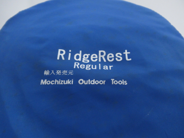 THERMAREST(サーマレスト)  リッジレスト 旧モデル