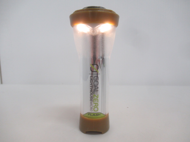 Goal Zero(ゴールゼロ) ライトハウス マイクロフラッシュ 日本別注カラー ベージュ