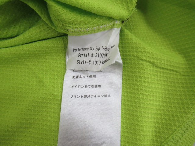 MAMMUT（マムート）  パフォーマンスドライ ジップTシャツ