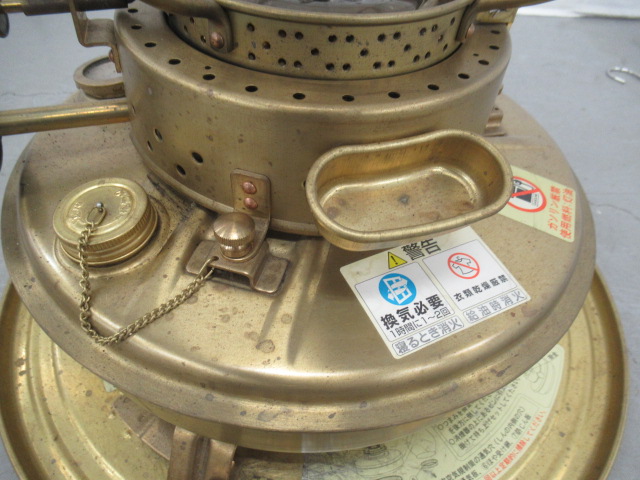 その他ブランド  ニッセン 石油ストーブ IS-3 ゴールドフレーム