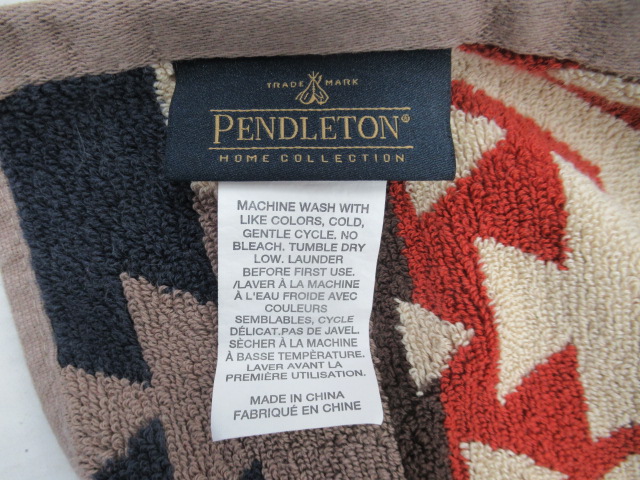 その他ブランド  ペンドルトン オーバーサイズジャガードタオル(2)