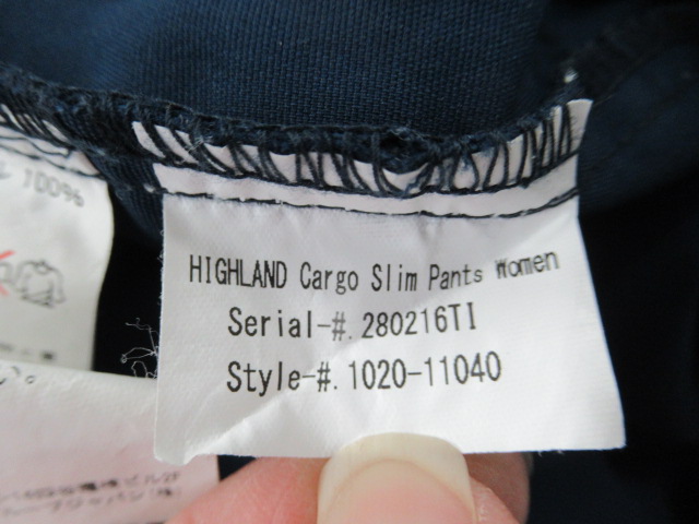 MAMMUT(マムート) ハイランド カーゴ スリム パンツ レディース