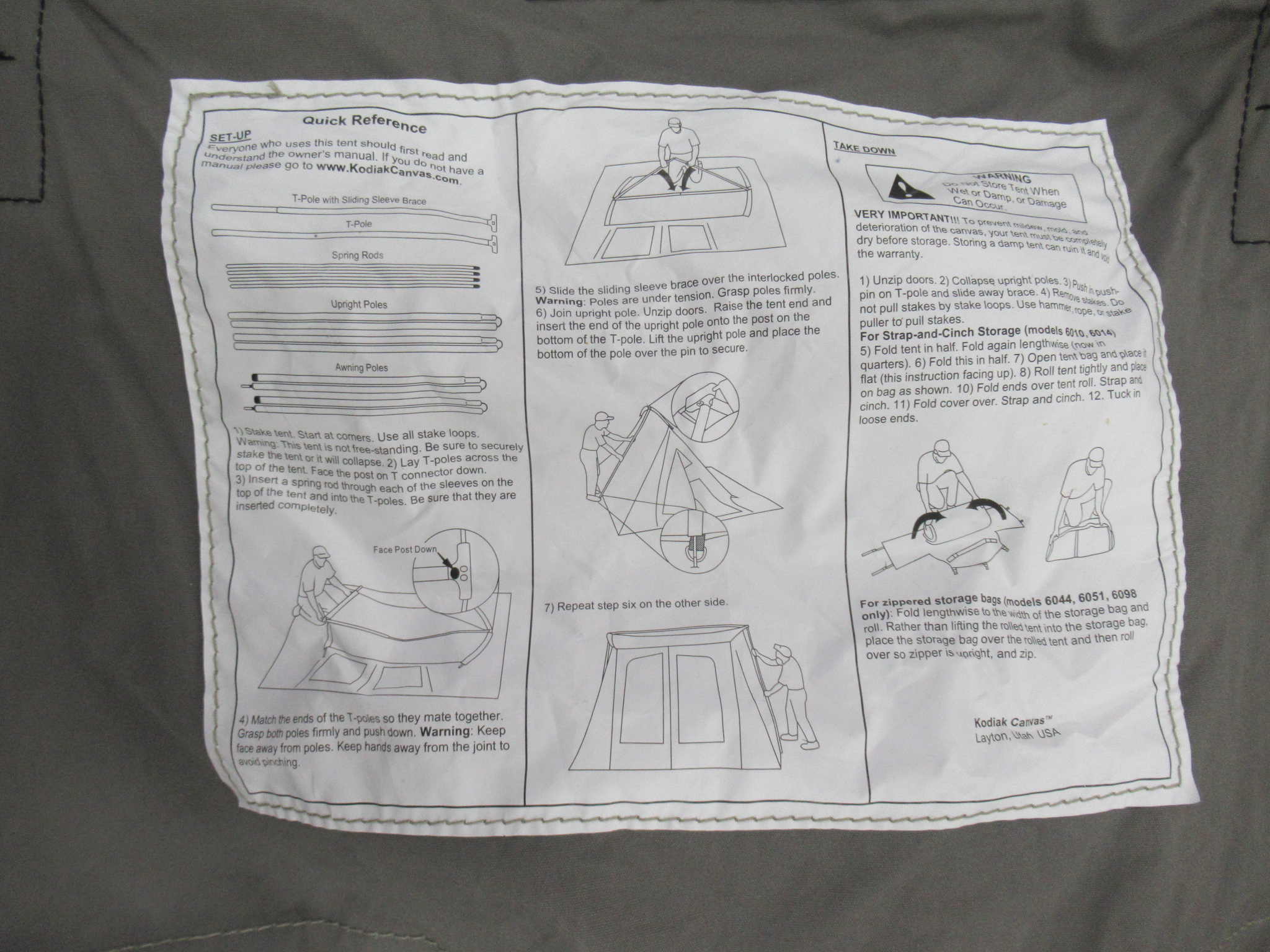 その他ブランド  KODIAK CANVAS 6人用 Flex-Bow VX