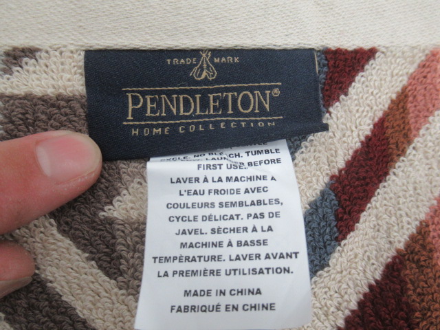 その他ブランド  ペンドルトン オーバーサイズジャガードタオル ブランケット