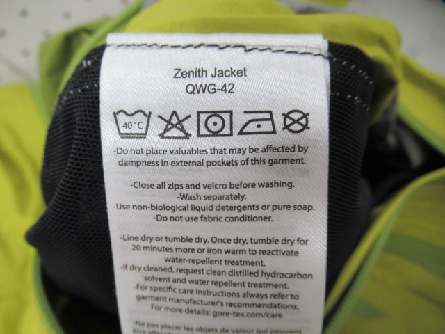 Rab（ラブ）  ゼニス ジャケット