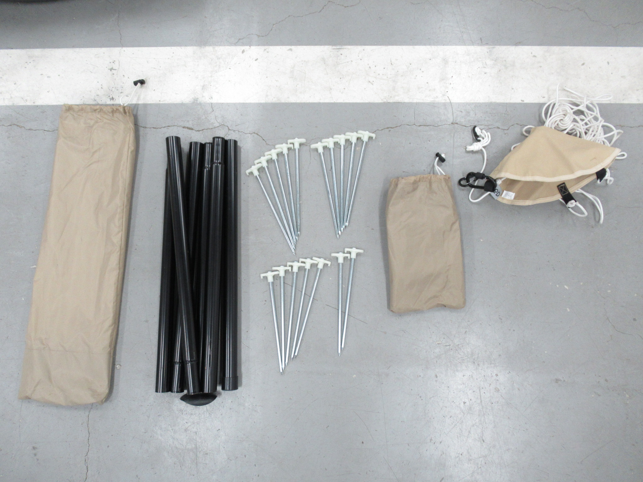 DOD（ディーオーディー）  ワンポールテントL グランドシートセット