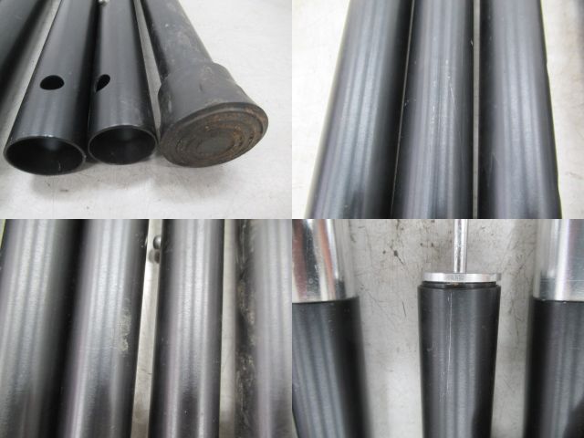 FIELDOOR(フィールドア) アルミテントポール 280×2本・ケースセット