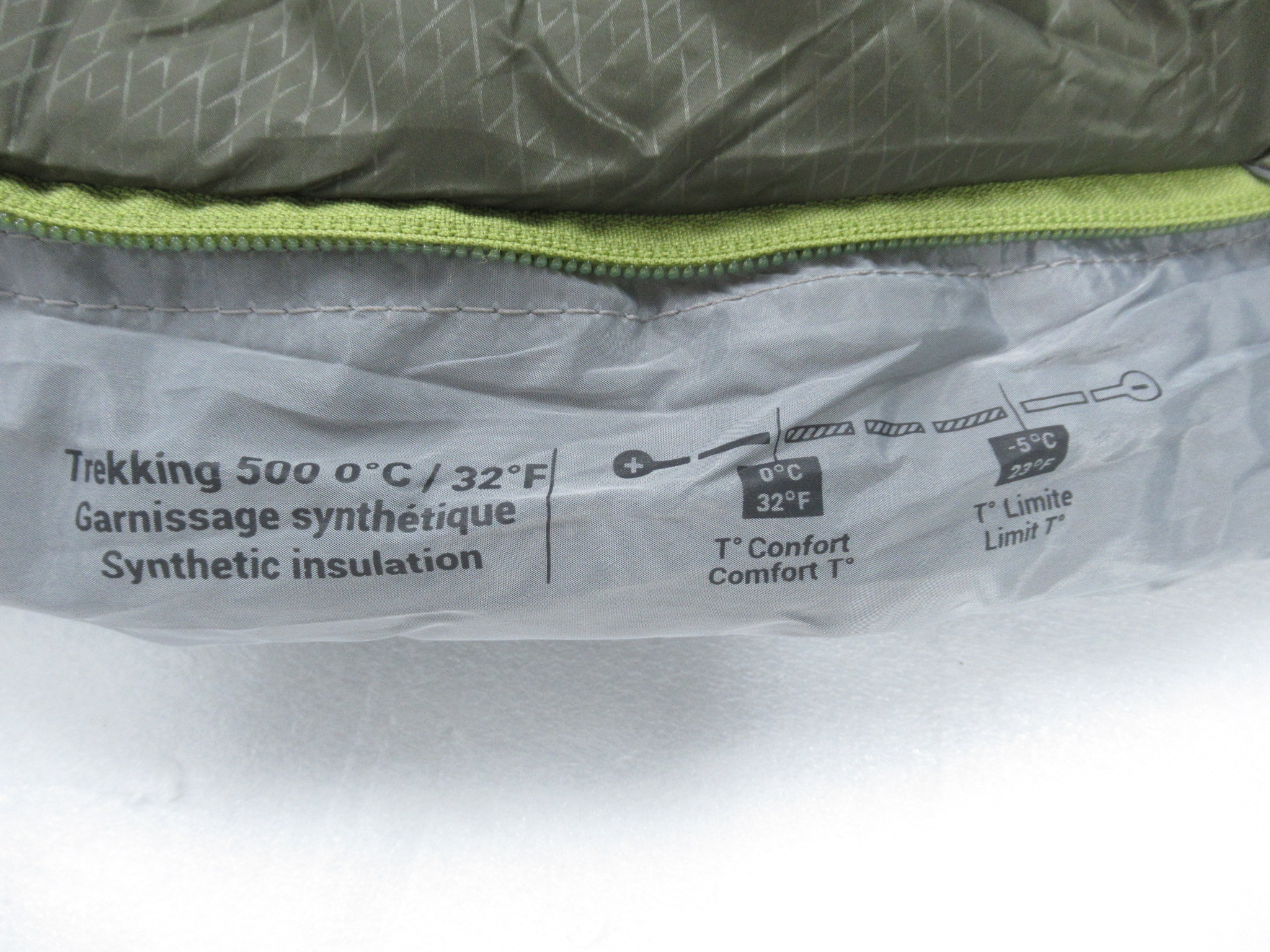 その他ブランド  デカトロン フォルクラ シュラフ TREK500 0℃