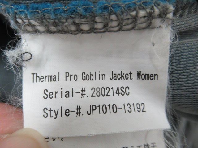 MAMMUT（マムート）  サーマルプロ ゴブリンジャケット レディース