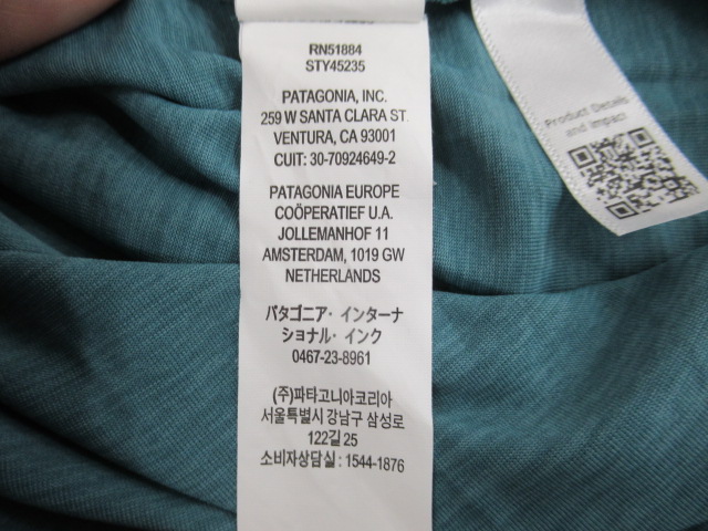 patagonia（パタゴニア）  メンズ・キャプリーン・クール・デイリー・グラフィック・シャツ