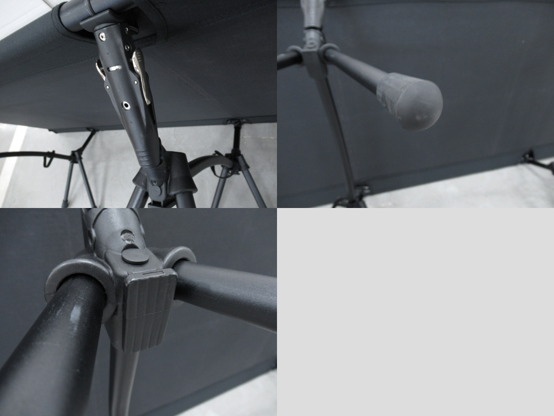 WAQ（ワック）  2WAY フォールディングコット ブラック