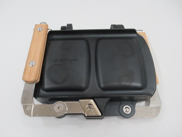 Snow Peak（スノーピーク）  ホットサンドメーカー トラメジーノ ブラック