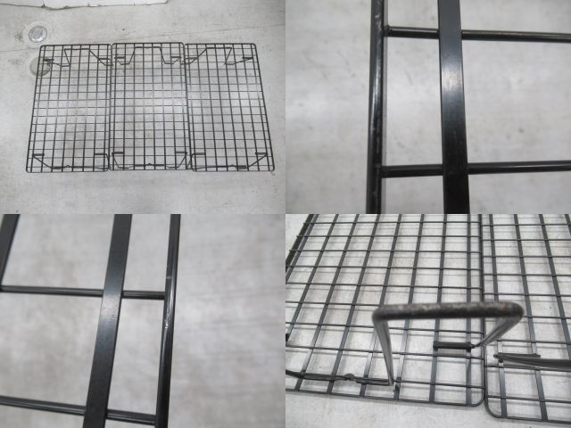 UNIFLAME（ユニフレーム）  フィールドラック ブラック 3点