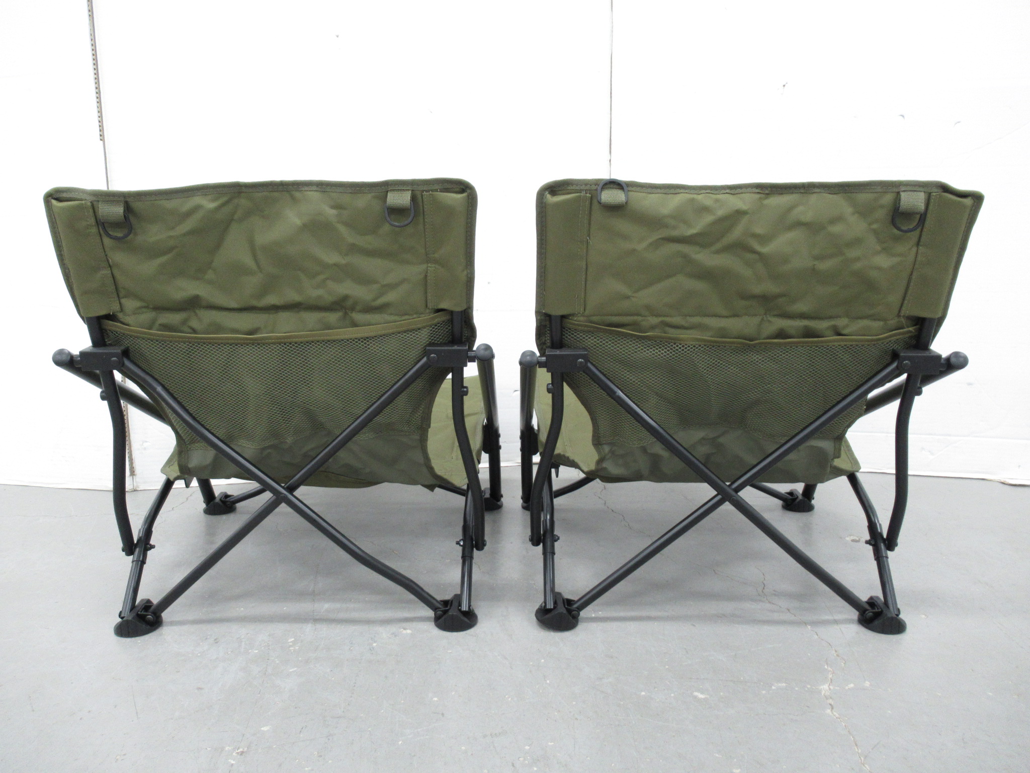 QUICKCAMP（クイックキャンプ）  収束式ローチェア2脚セット