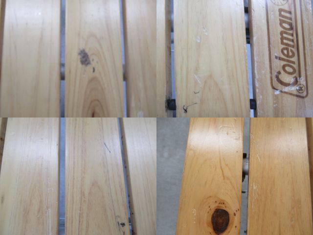 Coleman（コールマン）  ナチュラルウッドロールテーブル/90