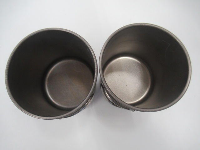 Snow Peak（スノーピーク）  チタンシングルマグ300×2点セット