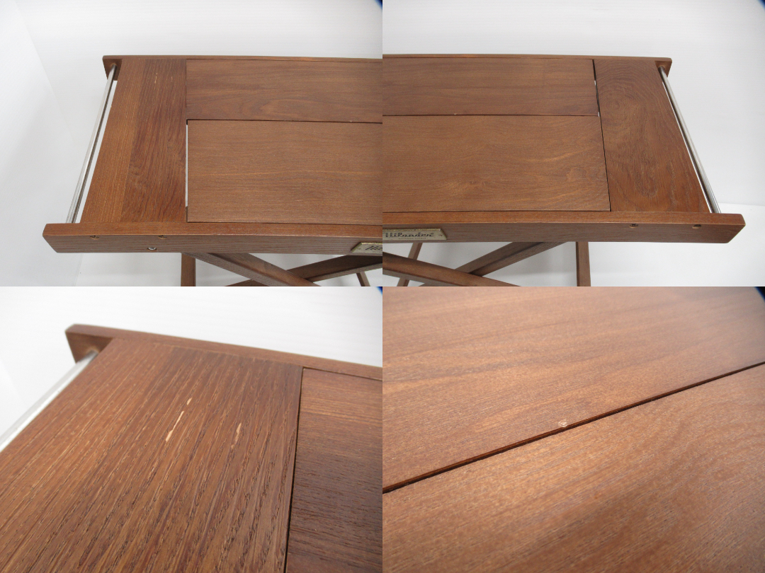 Hilander(ハイランダー) ウッドロールトップテーブル用ジョイントサイドテーブル2