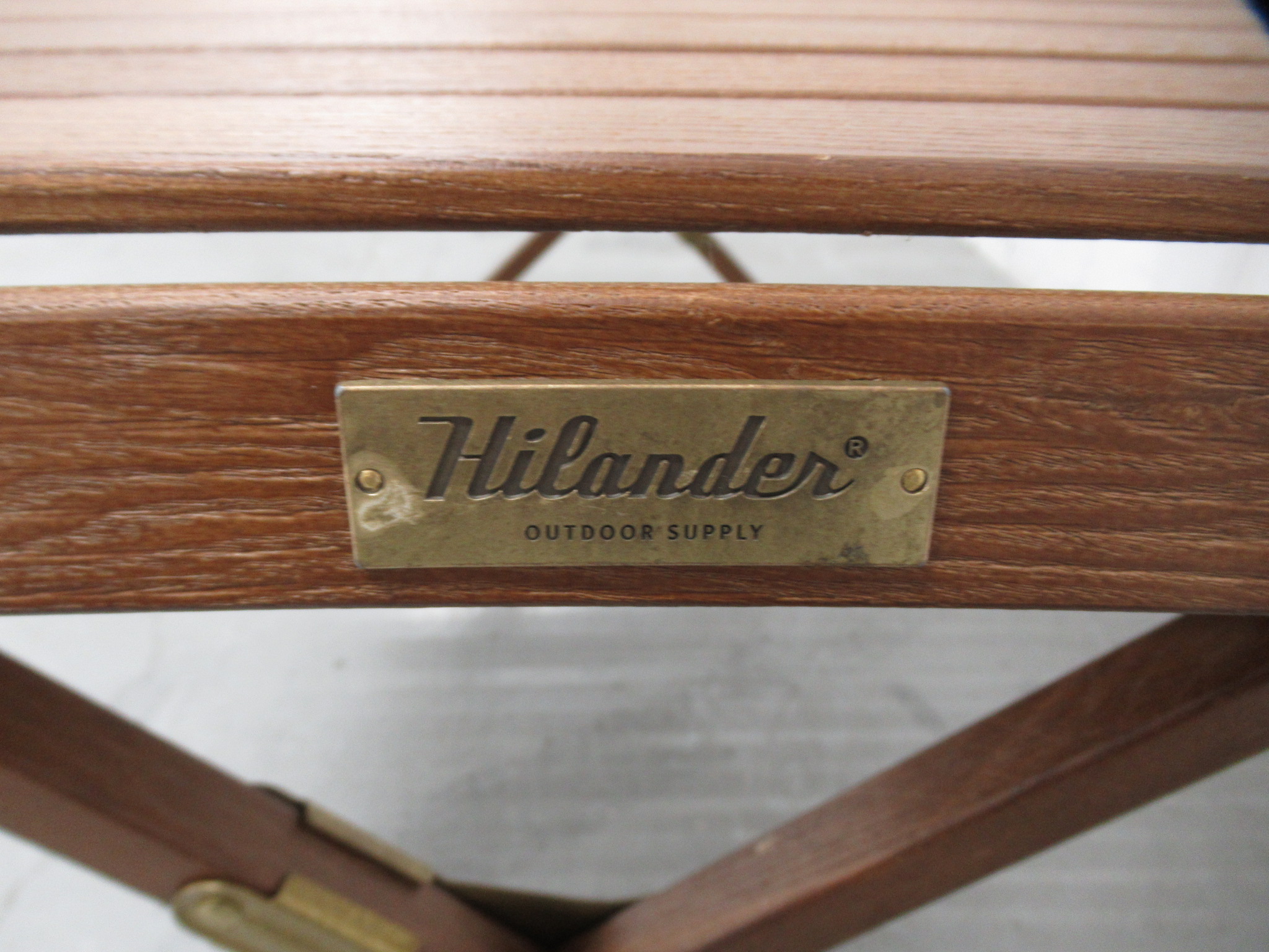 Hilander（ハイランダー）  ウッドロールトップテーブルLIGHT 90