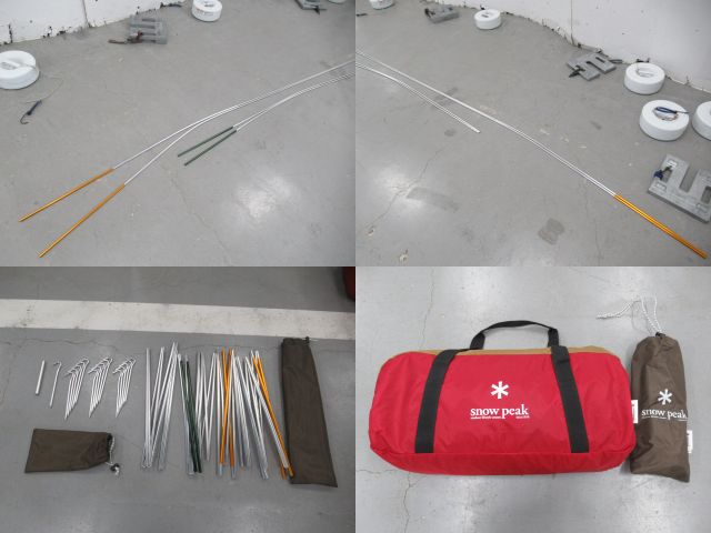 Snow Peak（スノーピーク）  アメニティドームS SDE-002RH セット