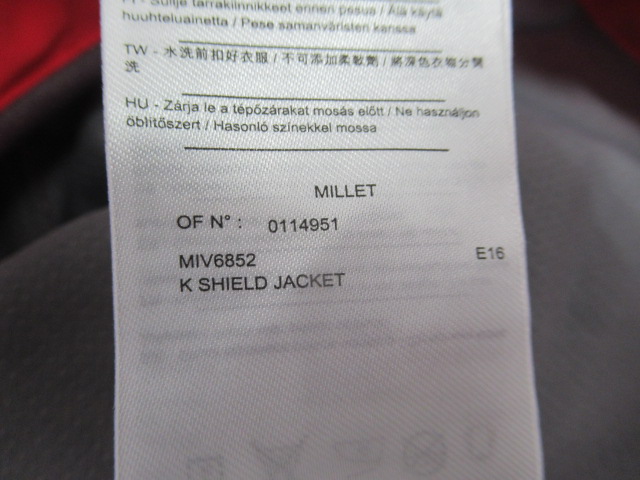 Millet(ミレー) K SHIELD JACKET