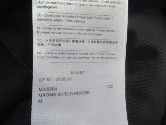 Millet（ミレー）  マグマ シールド フーディ