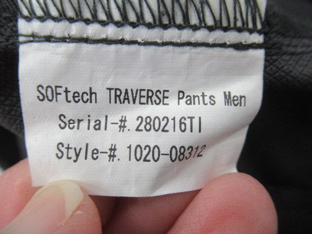 MAMMUT（マムート）  ソフテックトラバースパンツ メンズ