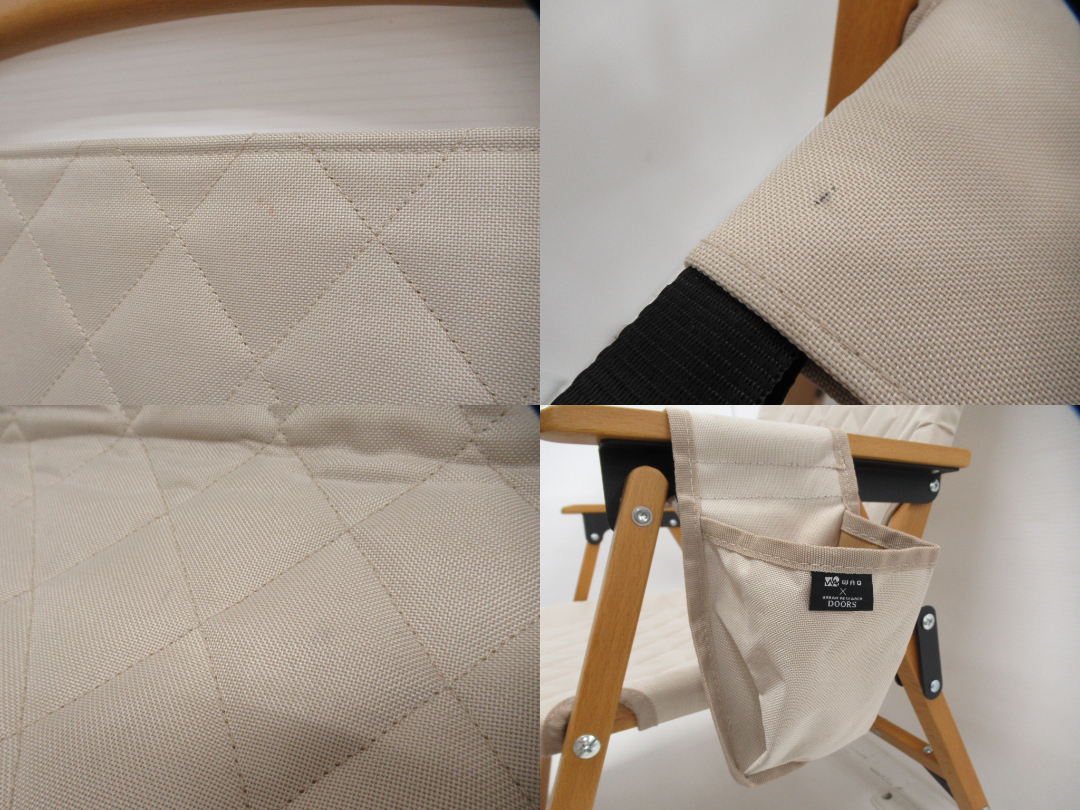 WAQ（ワック）  アーバンリサーチ フォールディングウッドチェア (3)