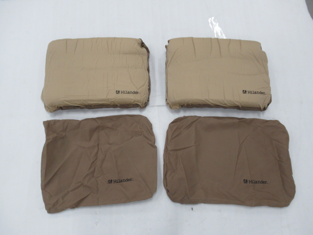 Hilander(ハイランダー) インフレーターマットDX ダブル 8cm 枕セット