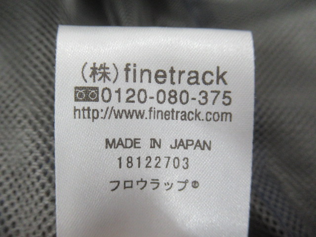 finetrack（ファイントラック）  フロウラップフーディ