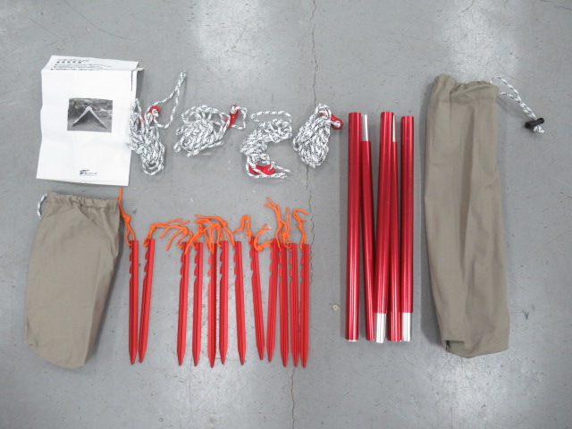 FIELDOOR(フィールドア) ワンポールテント240 セット