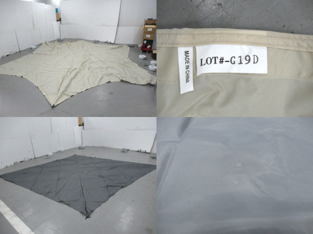 Snow Peak(スノーピーク) HDタープ ヘキサエヴォ Pro.アイボリー セット