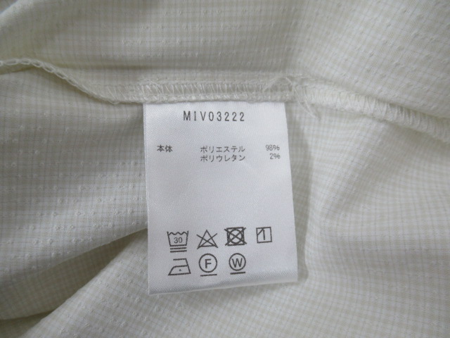 Millet（ミレー）  インセクト バリヤー チェックスタンドシャツ ロングスリーブ