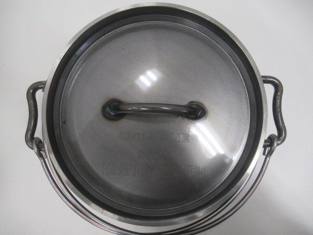 UNIFLAME（ユニフレーム）  ダッチオーブン 8インチスーパーディープ+ケース