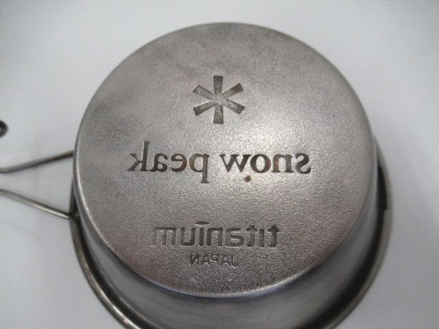 Snow Peak（スノーピーク）  チタンシェラカップ2個セット