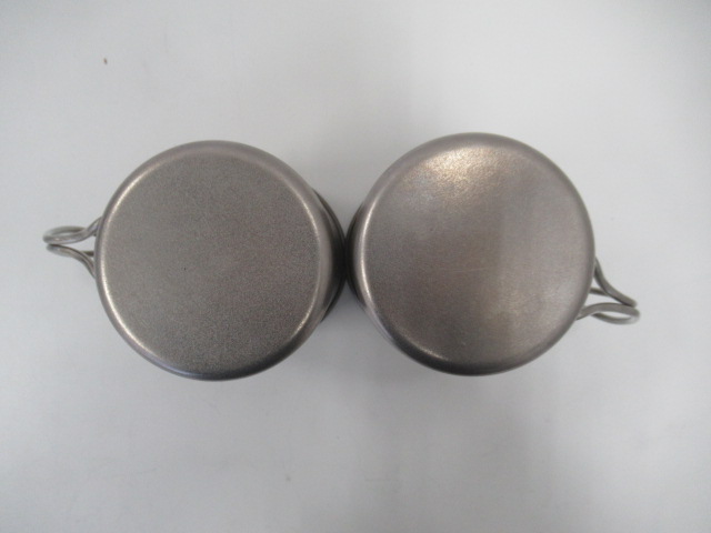 Snow Peak（スノーピーク）  チタンシングルマグ 450 2点セット