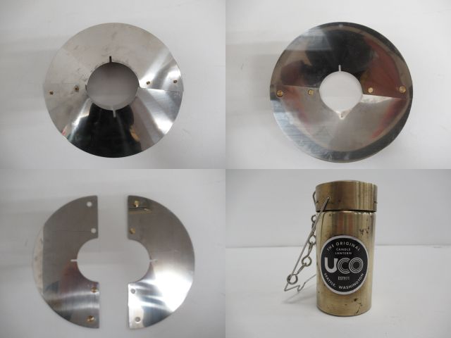 UCO（ユーコ）  キャンドルランタン ブラス 真鍮 オプションセット