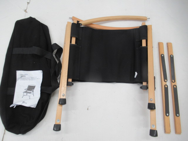 FIELDOOR（フィールドア）  クラシックチェア ノーマル ブラック