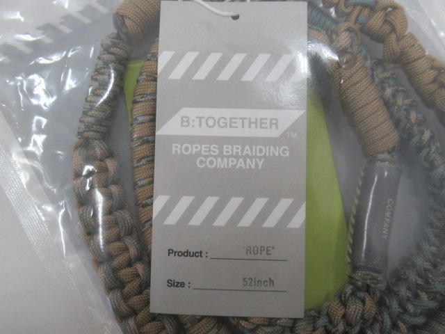 その他ブランド  ビートゥギャザー ロープ 52インチ ストラップ