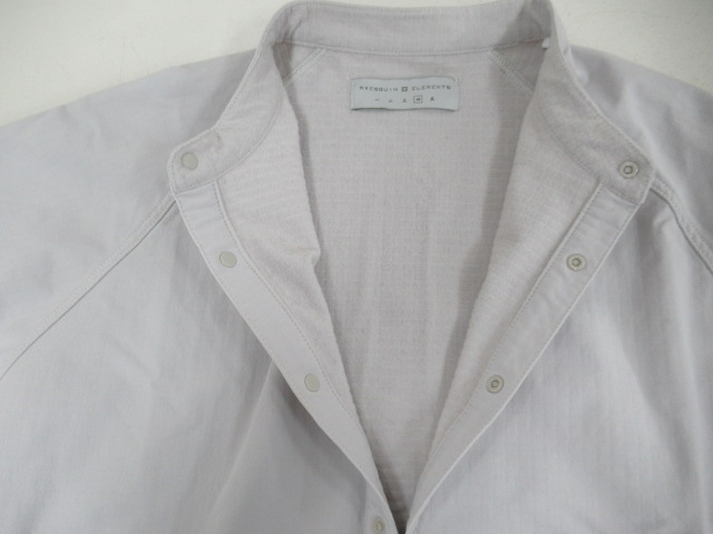 AXESQUIN（アクシーズクイン）  ソフトシェルフリースのプルオーバーシャツ