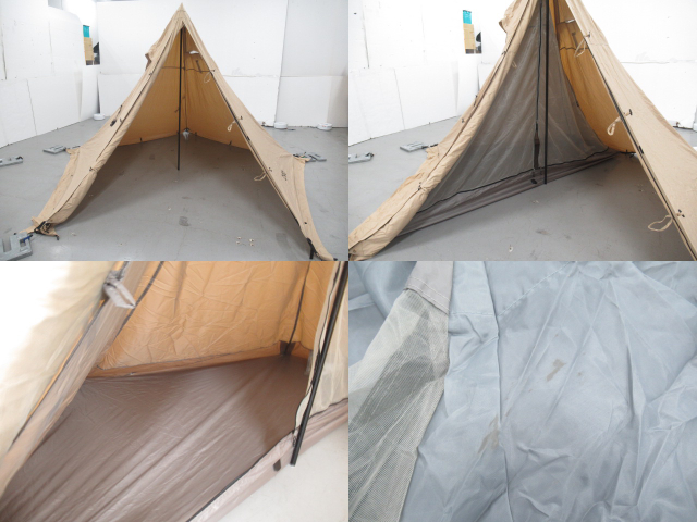 DOD(ディーオーディー) ムシャテント タン ポールセットT1-819-TN