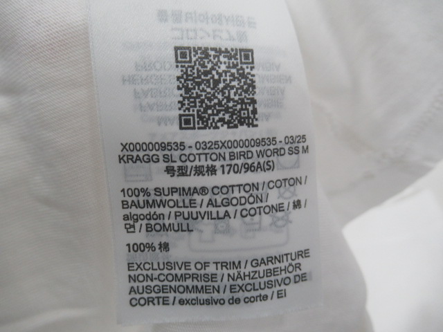 ARC'TERYX（アークテリクス）  クラッグ SL コットン バード ワード ショートスリーブ