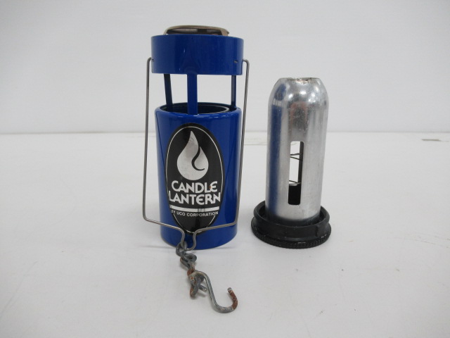UCO（ユーコ）  キャンドルランタン ブルー キャンドルセット 旧ロゴ