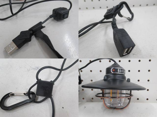 Barebones Living（ベアボーンズリビング）  エジソン ストリングライトLED パワーバンクセット