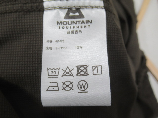 MOUNTAIN EQUIPMENT（マウンテンイクイップメント）  PERTEX EQ TEE