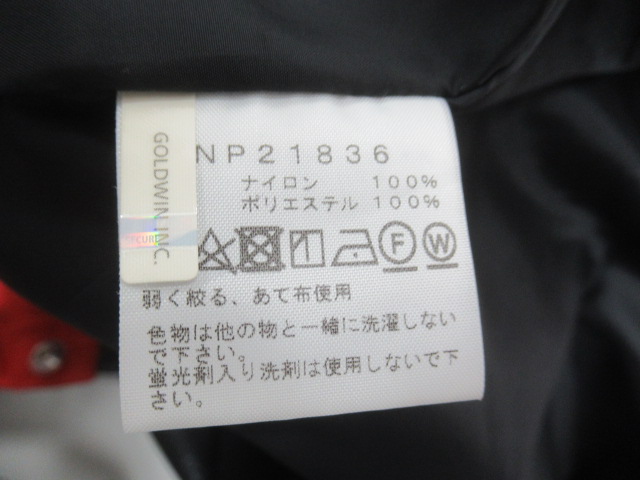 THE NORTH FACE（ノースフェイス）  ザ コーチジャケット レッド