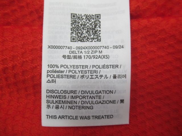 ARC'TERYX（アークテリクス）  Delta 1/2 Zip