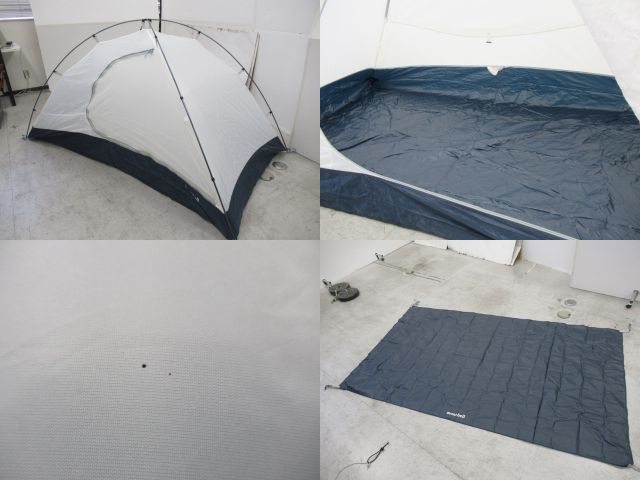 mont-bell（モンベル）  クロノスドーム2+グラウンドシート