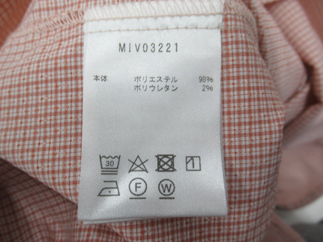 Millet（ミレー）  インセクト バリヤー チェックシャツ ロングスリーブ