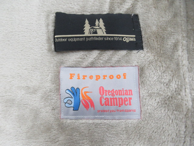 Oregonian Camper（オレゴニアンキャンパー）  ファイヤープルーフ ブランケット M 2点セット